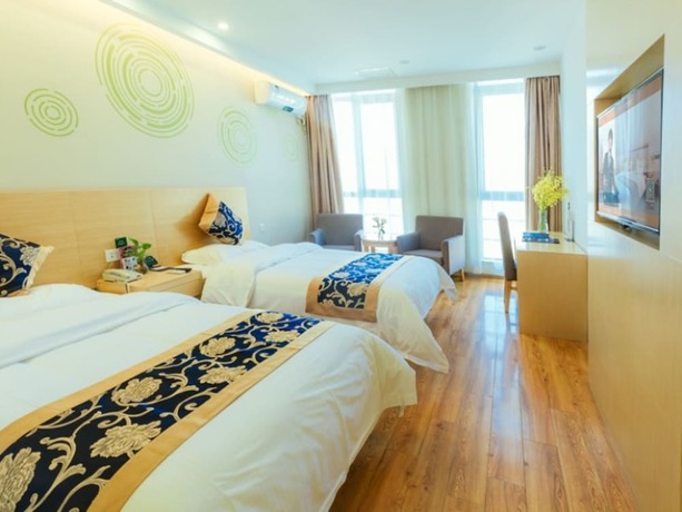Imagen de la habitación del Hotel GreenTree Inn Shanghai Fengxian District Nanqiaoxincheng Metro Station Express. Foto 2