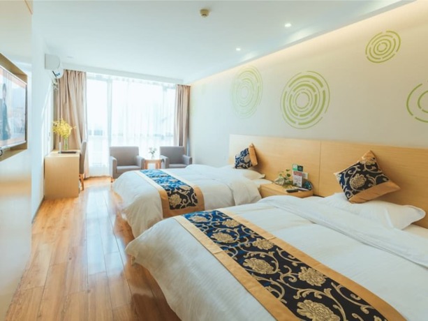 Imagen de la habitación del Hotel GreenTree Inn Shanghai Fengxian District Nanqiaoxincheng Metro Station Express. Foto 4