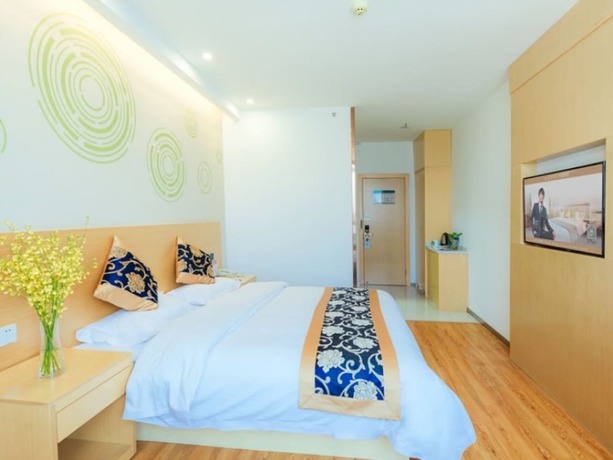 Imagen de la habitación del Hotel GreenTree Inn Shanghai Fengxian District Nanqiaoxincheng Metro Station Express. Foto 5