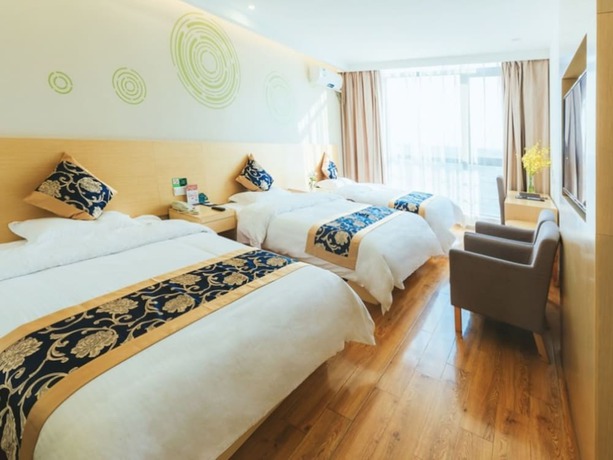 Imagen de la habitación del Hotel GreenTree Inn Shanghai Fengxian District Nanqiaoxincheng Metro Station Express. Foto 12