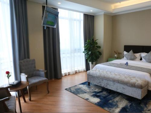 Imagen de la habitación del Hotel GreenTree Inn Suqian Yanghe Xuhuai Road. Foto 13
