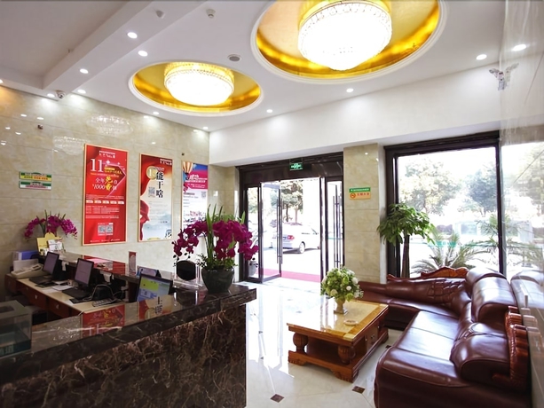 Imagen de los interiores del Hotel Greentree Alliance Jiangsu Suzhou Xiangcheng Avenue Zhongxiang. Foto 18