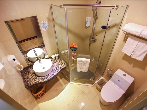 Imagen de la habitación del Hotel Greentree Alliance Jiangsu Suzhou Xiangcheng Avenue Zhongxiang. Foto 17