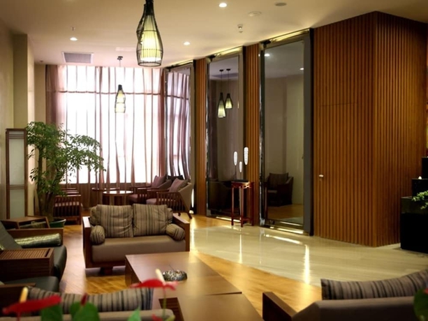 Imagen de los interiores del Hotel Greentree Eastern Suqian Siyang Government. Foto 18