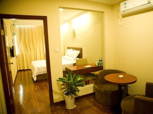 Imagen de la habitación del Hotel Greentree Inn Jiangsu Suzhou Kunshan Huaqiao Household Building Materials City Shell. Foto 10
