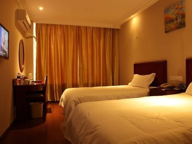Imagen de la habitación del Hotel Greentree Inn Jiangsu Suzhou Zhonghuan Baihui Square Middle Yangchenghu Station Express. Foto 11