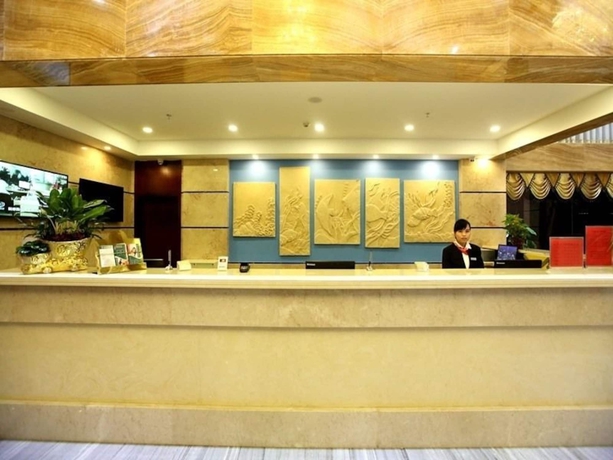 Imagen de los interiores del Hotel Greentree Inn Sanya Jiyang Dist Yalongwan Yingbin Ave. Foto 18