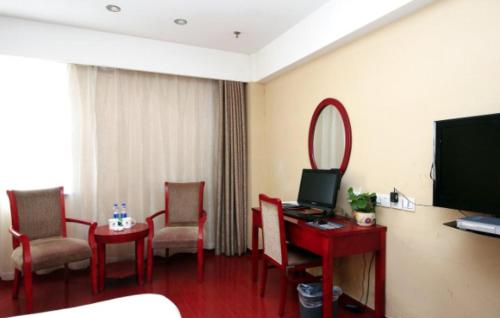 Imagen general del Hotel Greentree Inn Shandong Rizhao East Haiqu Road Busi. Foto 2