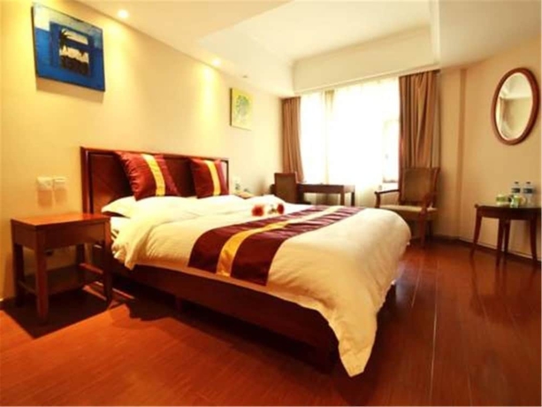 Imagen de la habitación del Hotel Greentree Inn Shanghai Jingan Xinzha Road Business. Foto 2