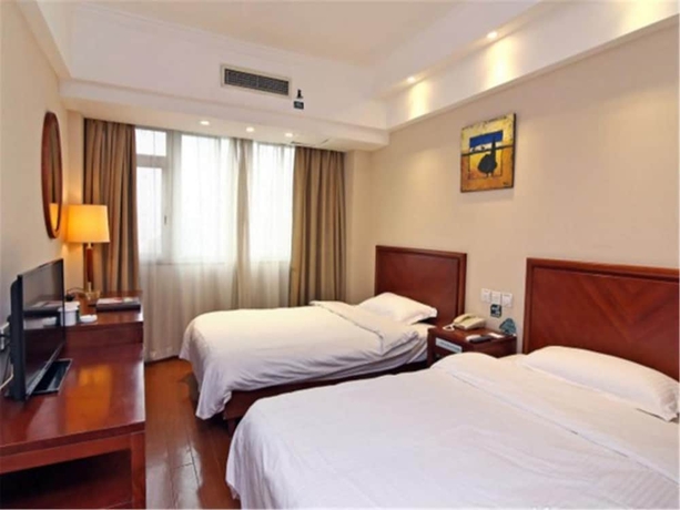 Imagen de la habitación del Hotel Greentree Inn Shanghai Jingan Xinzha Road Business. Foto 4