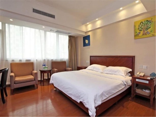 Imagen de la habitación del Hotel Greentree Inn Shanghai Jingan Xinzha Road Business. Foto 6
