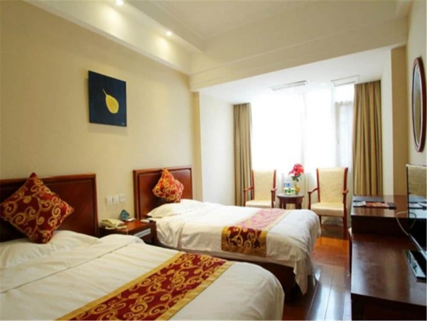 Imagen de la habitación del Hotel Greentree Inn Shanghai Jingan Xinzha Road Business. Foto 11