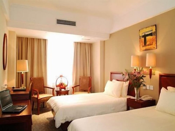 Imagen de la habitación del Hotel Greentree Inn Shanghai Jingan Xinzha Road Business. Foto 12