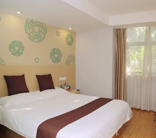 Imagen de la habitación del Hotel Greentree Inn Shanghai Jingan Xinzha Road Business. Foto 15