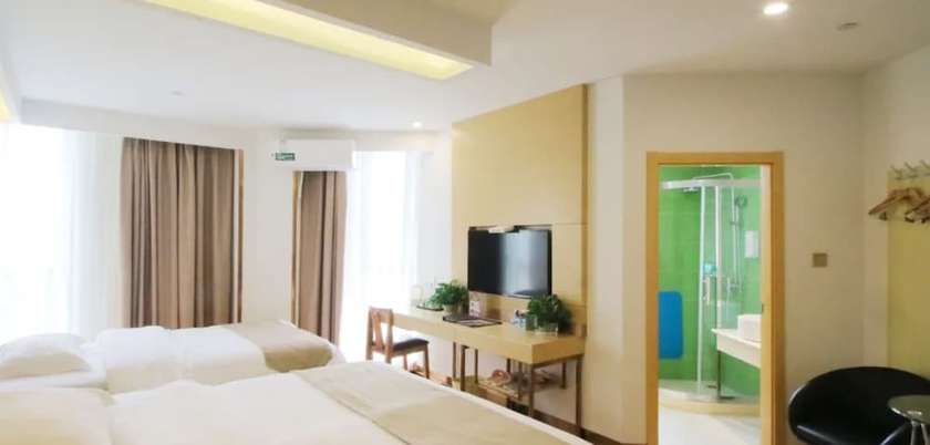 Imagen de la habitación del Hotel Greentree Inn Shanghai Minxing Beiqiao Station Express. Foto 5