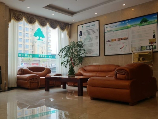 Imagen de los interiores del Hotel Greentree Inn Shanghai Zhoupu Town Xiupu Road Business. Foto 12
