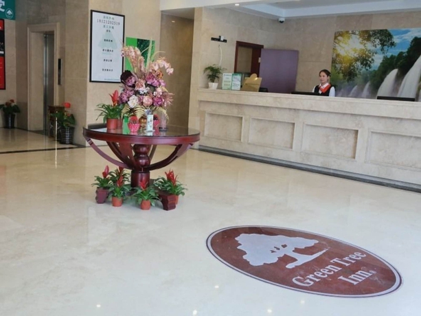 Imagen de los interiores del Hotel Greentree Inn Shanghai Zhoupu Town Xiupu Road Business. Foto 13