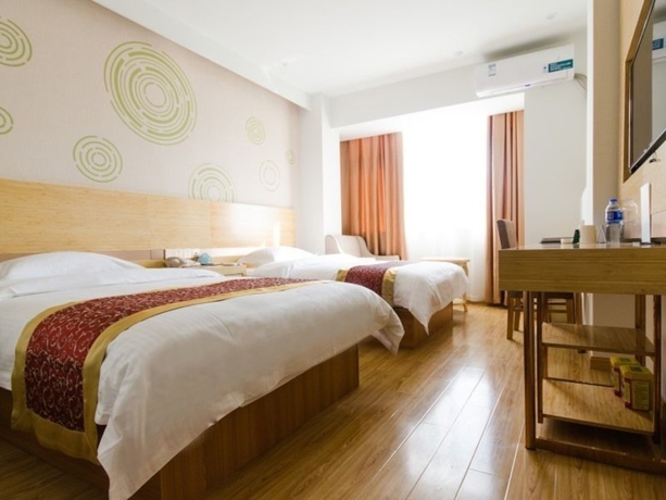 Imagen de la habitación del Hotel Greentree Inn Suzhou North Zhongshan Road Weiye Yingchun Plaza Business. Foto 10