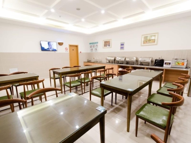 Imagen del bar/restaurante del Hotel Greentree Inn Suzhou North Zhongshan Road Weiye Yingchun Plaza Business. Foto 4