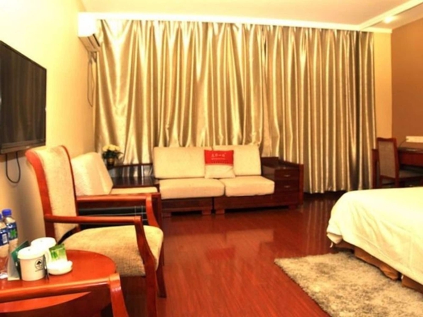 Imagen de los interiores del Hotel Greentree Inn Suzhou Wangting Zhanwang Business. Foto 13