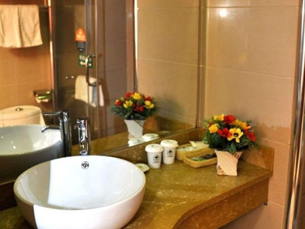Imagen de la habitación del Hotel Greentree Inn Suzhou Wangting Zhanwang Business. Foto 9