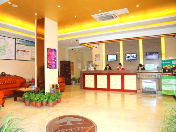 Imagen de los interiores del Hotel Greentree Inn Suzhou Zhangjiagang Daxin Town Pingbei Road Express. Foto 18