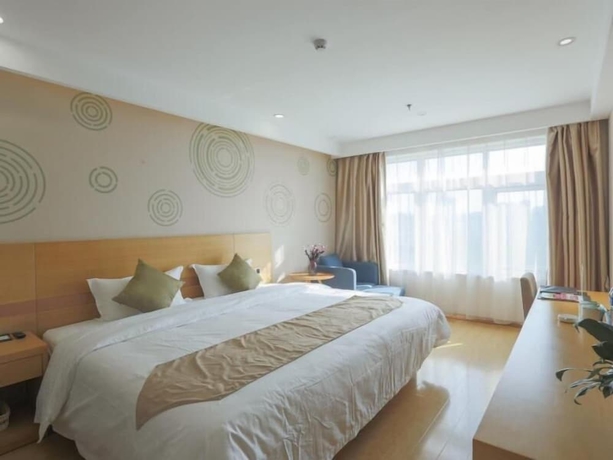 Imagen de la habitación del Hotel Greentree Inn Suzhou Zhangjiagang Yangshe Old Street Stadium Express. Foto 2