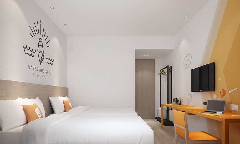 Imagen de la habitación del Hotel Greentree Inn Suzhou Zhangjiagang Yangshe Old Street Stadium Express. Foto 3