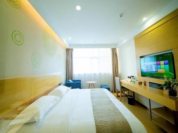 Imagen de la habitación del Hotel Greentree Inn Suzhou Zhangjiagang Yangshe Old Street Stadium Express. Foto 11