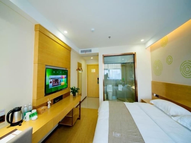 Imagen de la habitación del Hotel Greentree Inn Suzhou Zhangjiagang Yangshe Old Street Stadium Express. Foto 16