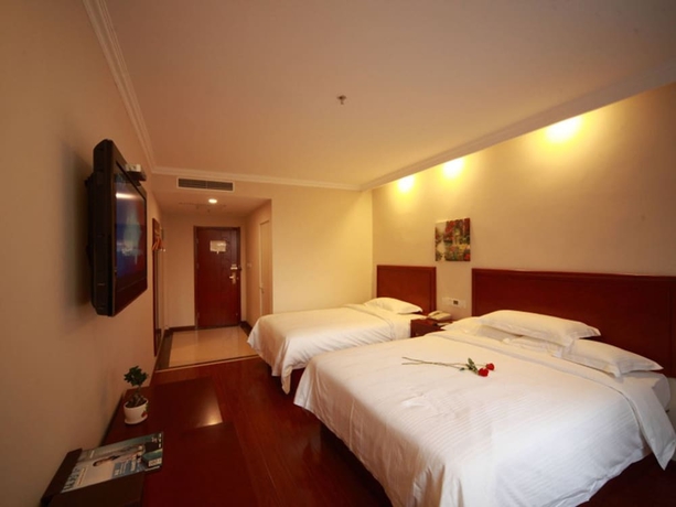 Imagen de la habitación del Hotel Greentree Inn Yantai Longkou East Bus Station Shell. Foto 7