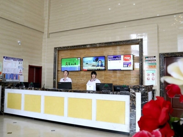 Imagen de los interiores del Hotel Greentree Inn Zaozhuang Shanting Jinke International Business. Foto 18