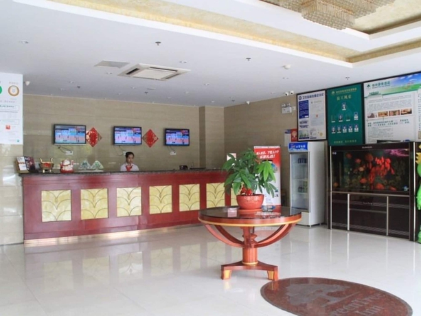 Imagen de los interiores del Hotel Greentree Inn Zhangjiagang Jinfeng Town Xintiandi Express. Foto 13