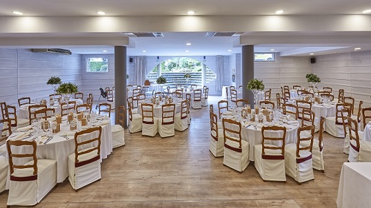 Imagen del bar/restaurante del Hotel Grèvol Spa. Foto 3