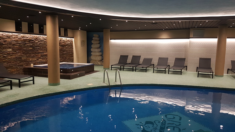 Imagen de la piscina del Hotel Grèvol Spa. Foto 14
