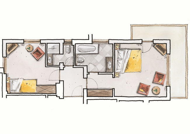 Imagen de la habitación del Hotel Gridlon. Foto 2