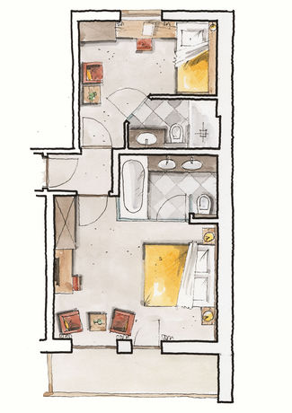 Imagen de la habitación del Hotel Gridlon. Foto 6