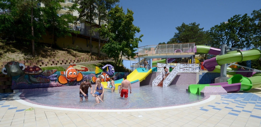 Imagen de la piscina del Hotel Grifid Bolero and Aquapark - Ultra All Inclusive. Foto 10