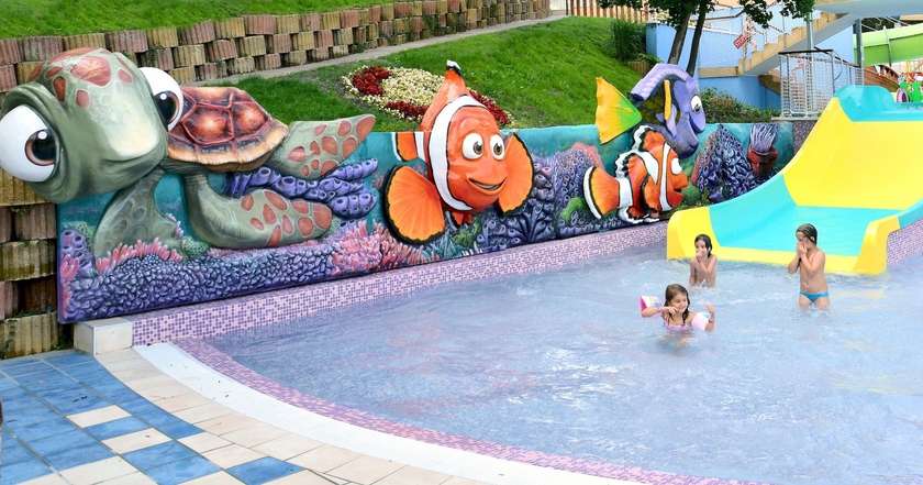Imagen de la piscina del Hotel Grifid Bolero and Aquapark - Ultra All Inclusive. Foto 13