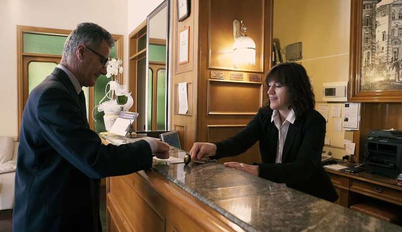 Imagen de los interiores del Hotel Grifone, Perugia. Foto 19