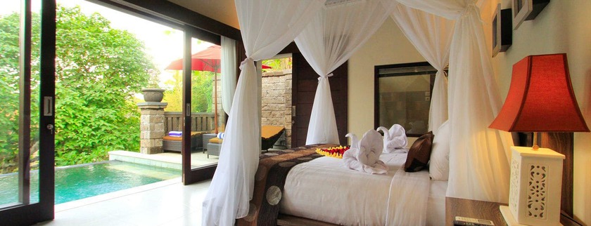Imagen de la habitación del Hotel Griya Shanti Villas and Spa. Foto 12