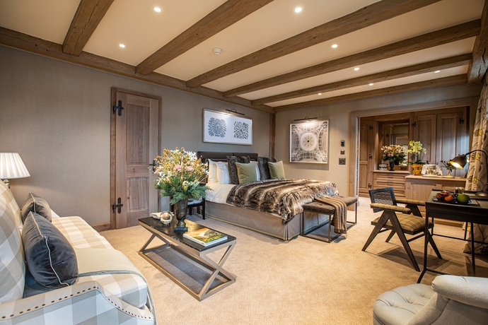 Imagen de la habitación del Hotel Gstaad Palace. Foto 9