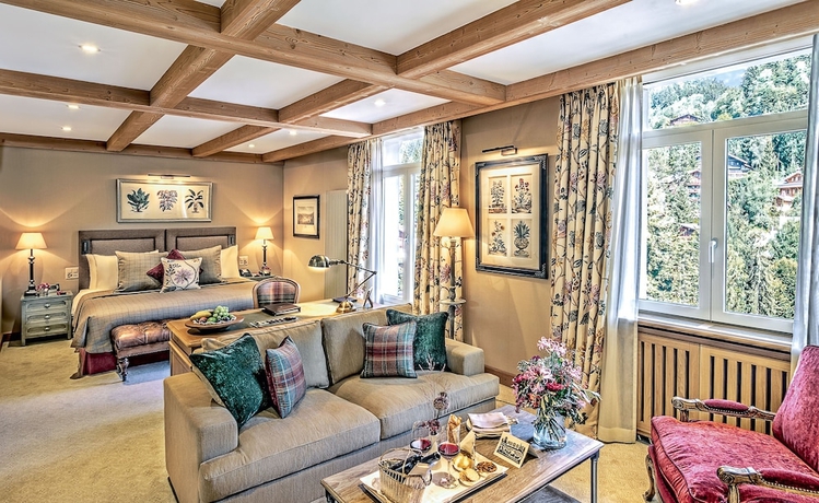 Imagen de la habitación del Hotel Gstaad Palace. Foto 14