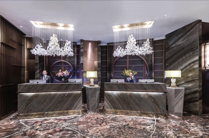 Imagen de los interiores del Hotel Guangdong Geological Landscape. Foto 19