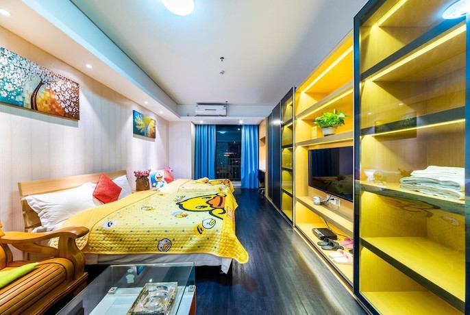 Imagen de la habitación del Hotel Guangzhou Bojing Hopson Plaza Apartment. Foto 2