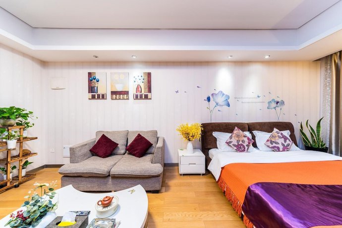 Imagen de la habitación del Hotel Guangzhou Bojing Hopson Plaza Apartment. Foto 7