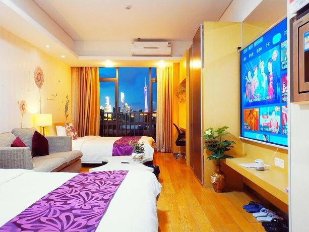 Imagen de la habitación del Hotel Guangzhou Bojing Hopson Plaza Apartment. Foto 13