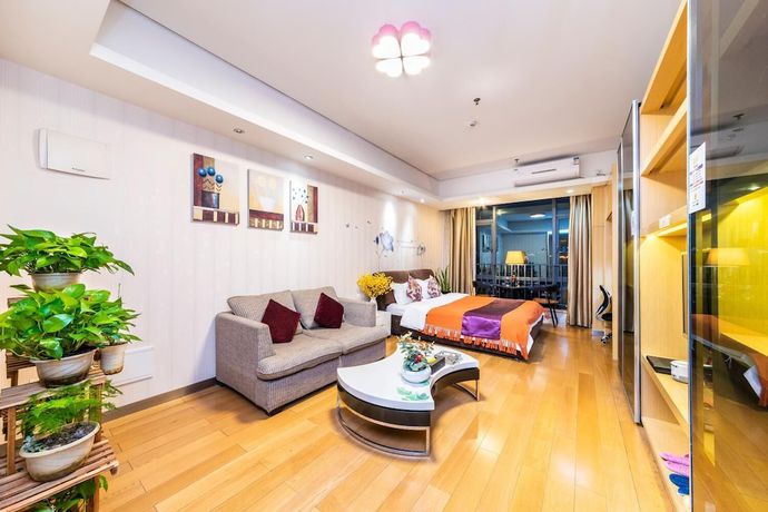 Imagen de la habitación del Hotel Guangzhou Bojing Hopson Plaza Apartment. Foto 20