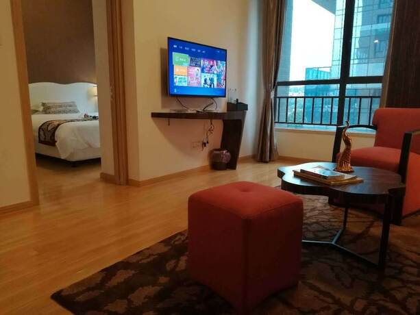 Imagen de la habitación del Hotel Guangzhou Chanson Apartment. Foto 15