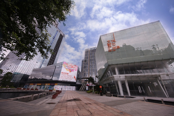 Imagen de los exteriores del Hotel Guangzhou Chimelong Heefun International Service Apartment. Foto 18